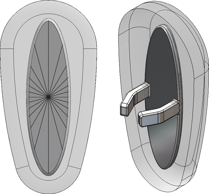 Clip On Silicone Gold and Silver Nose Pads